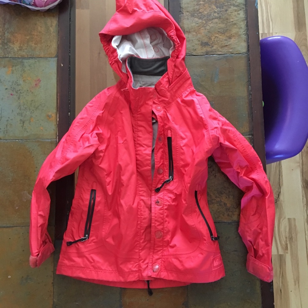 Girls XXS REI rain jacket